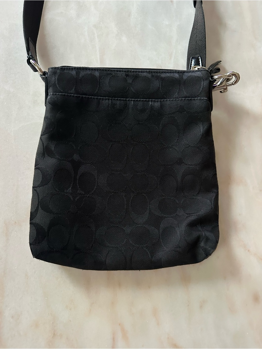 Coach Black Signature Crossbody Bag - Picture 5 of 7